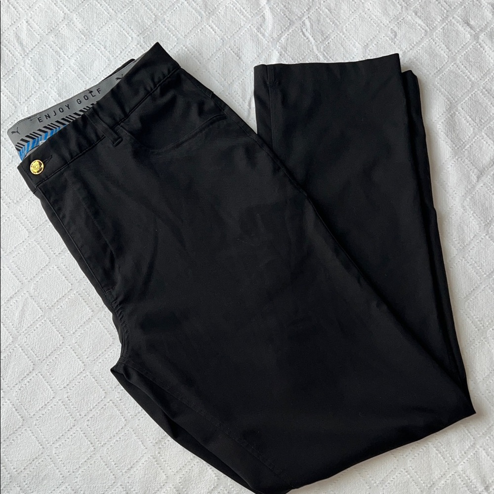 Puma Men's Black Chino Pants